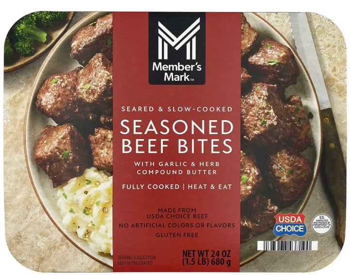 Seasoned Beef Bites