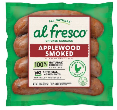 Al Fresco Applewood Smoked Chicken Sausage, 11 oz