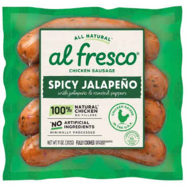 Al Fresco Spicy Jalapeño Chicken Sausage, 11 oz