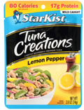 StarKist Tuna Creations Lemon Pepper Lightly Seasoned Premium Tuna, 2.6 oz
