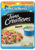 StarKist Tuna Creations Ranch Lightly Seasoned Premium Tuna, 2.6 oz