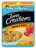 StarKist Tuna Creations Sweet & Spicy Lightly Seasoned Premium Tuna, 2.6 oz