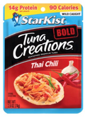 StarKist Tuna Creations Bold Thai Chili Seasoned Premium Tuna, 2.6 oz