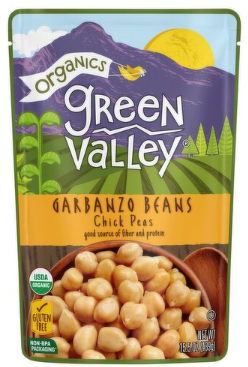 Green Valley Organics Garbanzo Beans Chick Peas, 15.5 oz