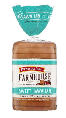 Pepperidge Farm Farmhouse Sweet Hawaiian Bread, 22 oz