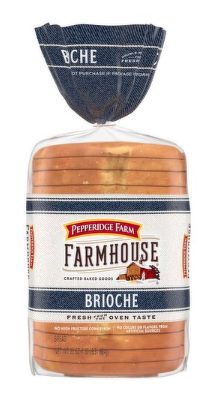 Pepperidge Farm Farmhouse Brioche Bread, 22 oz