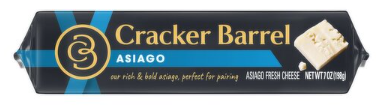 Cracker Barrel Asiago Fresh Cheese, 7 oz