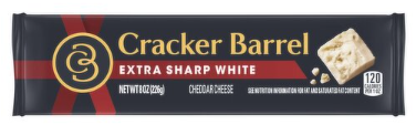 Cracker Barrel Extra Sharp White Cheddar Cheese, 8 oz