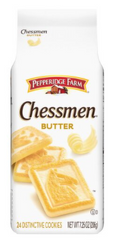 Pepperidge Farm Chessmen Butter Distinctive Cookies, 24 count, 7.25 oz