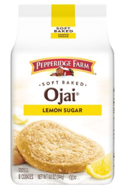Pepperidge Farm Ojai Soft Baked Lemon Sugar Cookies, 8 count, 8.6 oz