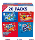 Nabisco Oreo/Ritz/Nutter Butter/Chips Ahoy! Snacks, 20 count, 1 lb 4 oz