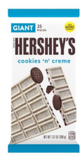 Snacks Candy Chocolate Candy Hershey's Giant Cookies 'n' Creme, 25 count, 7.37 oz