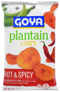 Goya Hot & Spicy Plantain Chips, 5 oz