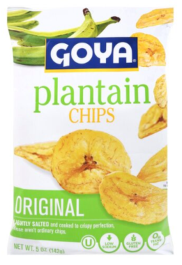 Goya Original Plantain Chips, 5 oz