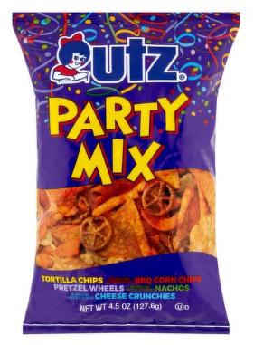 Utz Party Mix, 4.5 oz
