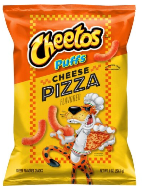 Cheetos Puffs Cheese Flavored Snacks Cheese Pizza 8 Oz