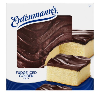 Entenmann's Fudge Iced Golden Cake