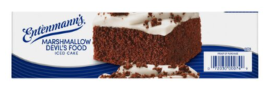 Entenmann's Marshmallow Devil's Food Iced Cake