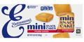 Entenmann's Mini Pound Snack Cakes, 6 count