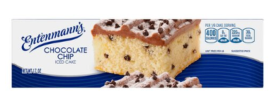 Entenmann's Chocolate Chip Iced Cake