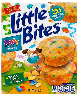 Little Bites Party Cake Muffins, 20 count