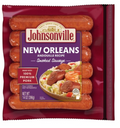 Johnsonville New Orleans Andouille Recipe Smoked Sausage, 6 count