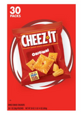 Cheez-It Original Baked Snack Crackers, 1 oz, 30 count