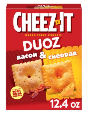 Cheez-It Duoz Bacon & Cheddar Baked Snack Crackers