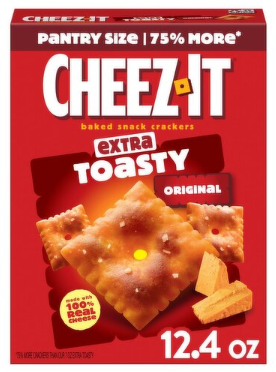 Cheez-It Extra Toasty Original Baked Snack Crackers Pantry Size