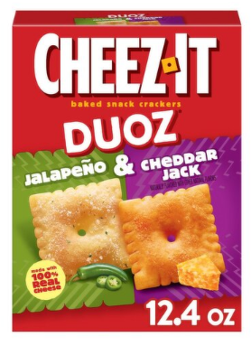 Cheez-It Duoz Jalapeño & Cheddar Jack Baked Snack Crackers