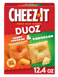 Cheez-It Duoz Sharp Cheddar & Parmesan Baked Snack Crackers