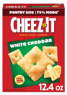Cheez-It White Cheddar Baked Snack Crackers Pantry Size