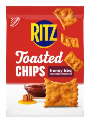 Nabisco Ritz Honey BBQ Toasted Chips