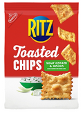 Nabisco Ritz Sour Cream & Onion Toasted Chips, 8.1 oz