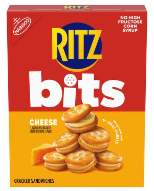 Nabisco Ritz Bits Cheese Cracker Sandwiches, 8.8 oz