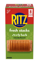 Nabisco Ritz Fresh Stacks Zesty Herb Crackers, 8 count, 11.8 oz