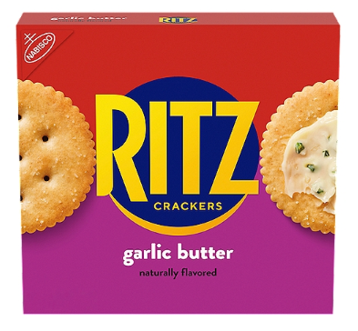 Nabisco Ritz Garlic Butter Crackers, 13.7 oz