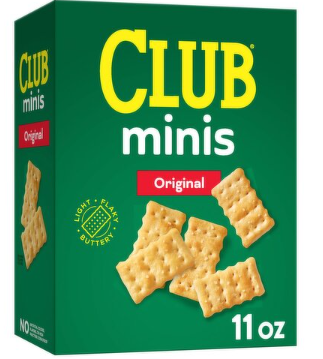 Club Original Minis Crackers, 11 oz
