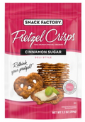 Snack Factory Pretzel Crisps Cinnamon Sugar Deli Style Pretzel Crackers, 7.2 oz
