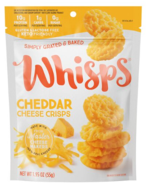 Whisps Cheddar Cheese Crisps, 1.95 oz