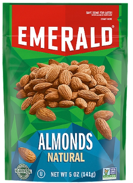 Emerald Nuts Natural Almonds, 5 Oz