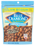Blue Diamond Almonds Low Sodium Lightly Salted Almonds Value Pack, 16 oz