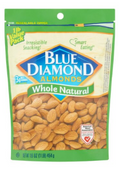 Blue Diamond Whole Natural Almonds Value Pack, 16 oz