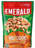 Emerald Roasted & Salted Whole Cashews, 5 oz