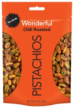 Wonderful Chili Roasted Pistachios, 5.5 oz