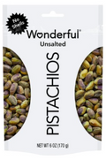 Wonderful Unsalted Pistachios, 6 oz