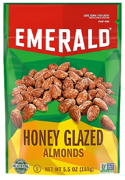 Emerald Honey Glazed Almonds, 5.5 oz