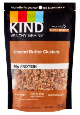 Kind Healthy Grains Almond Butter Clusters Granola, 11 oz