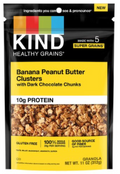 Kind Healthy Grains Banana Peanut Butter Clusters with Dark Chocolate Chunks Granola, 11 oz