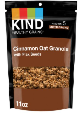 Kind Healthy Grains Cinnamon Oat with Flax Seeds Granola, 11 oz
